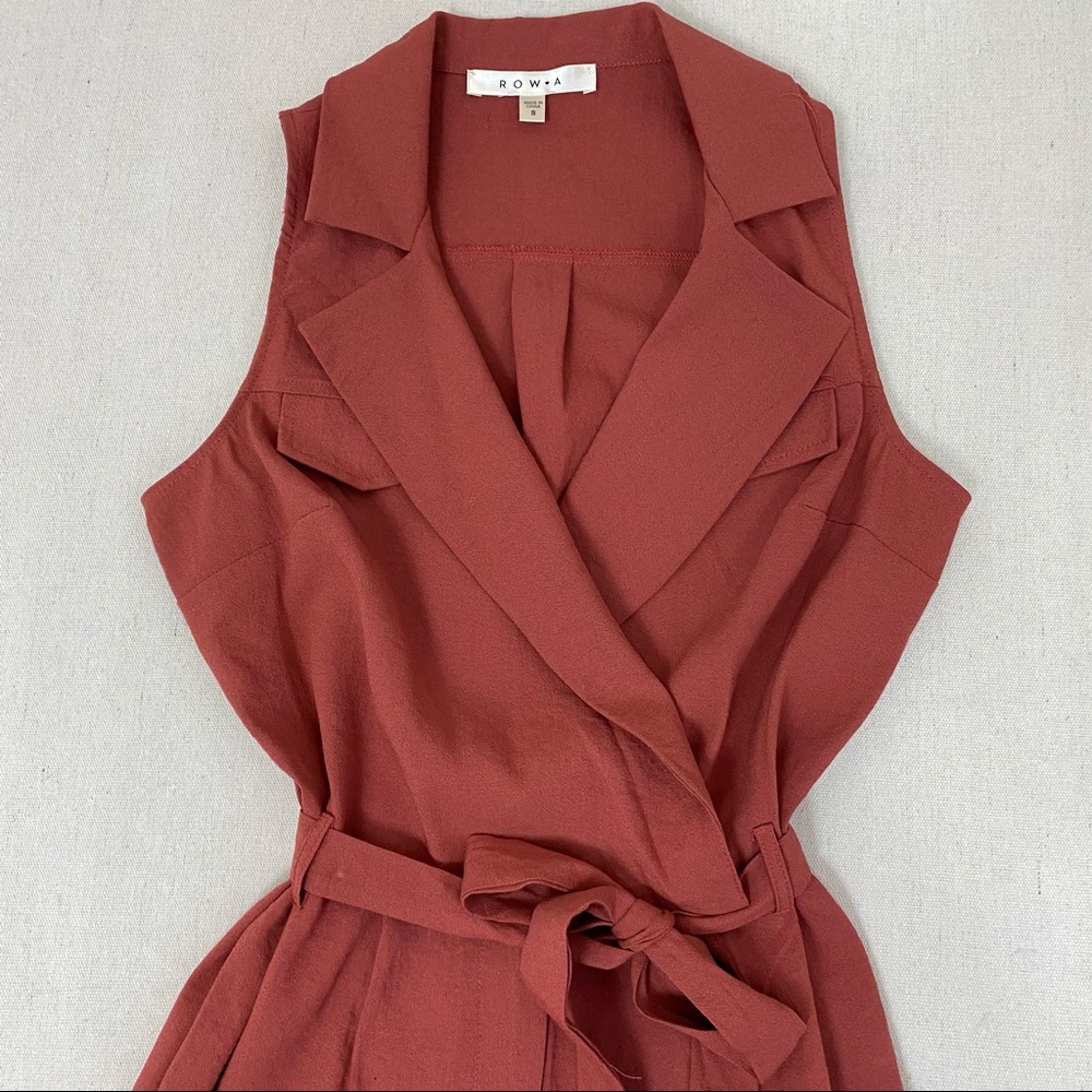 ROW A Sleeveless Jumpsuit - Picture 2 of 11